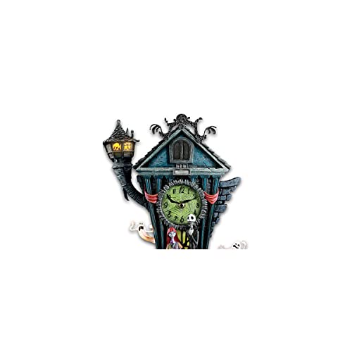 The Bradford Exchange Nightmare Before Christmas Cuckoo Clock - Limited Edition, Musical, Light-Up, 21 Inches
| The Bra