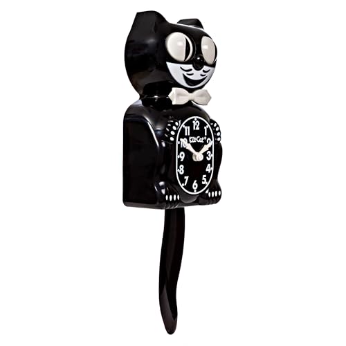 Kit Cat Klock Original Classic Black For Gentlemen Home & Office