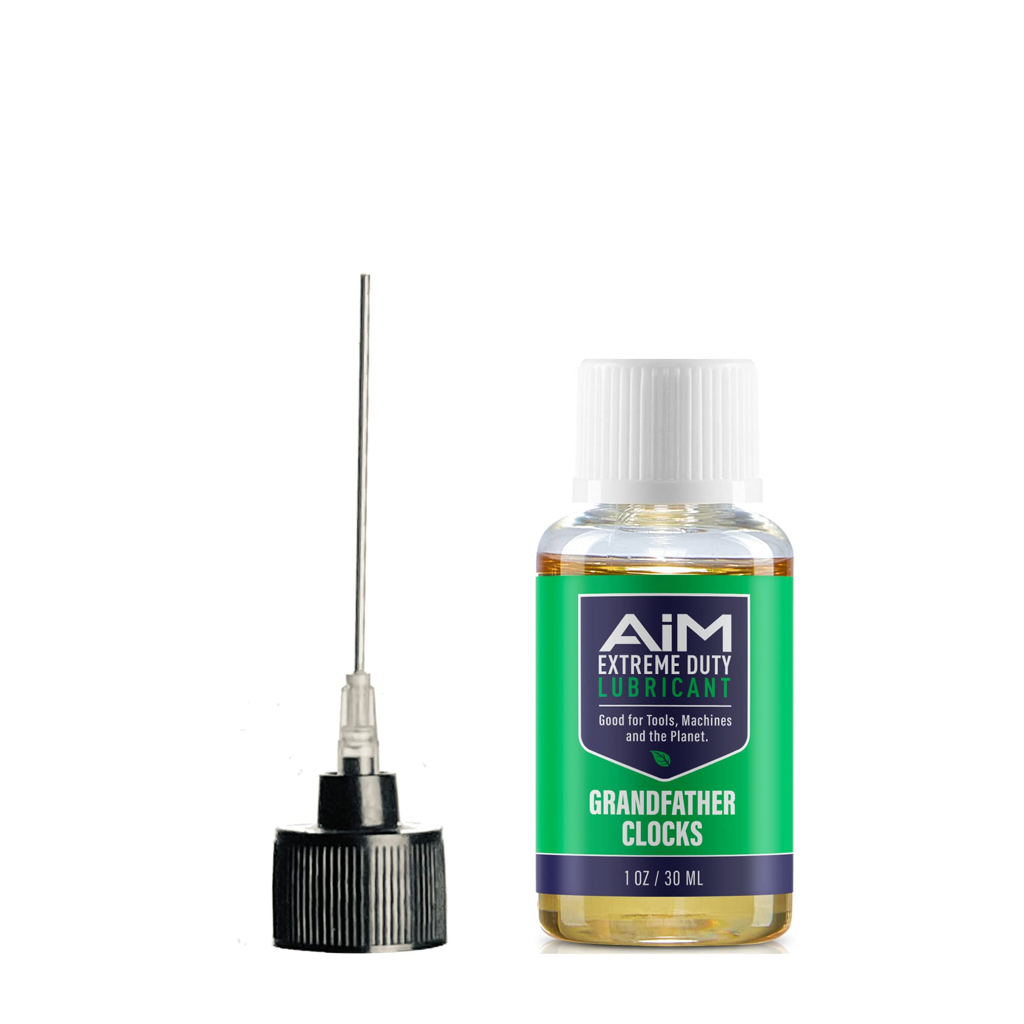 Planet Safe AiM Clock Oil & Cleaning Kit for Grandfather and Cuckoo Clocks - Premium Mechanical and Antique Clock Care