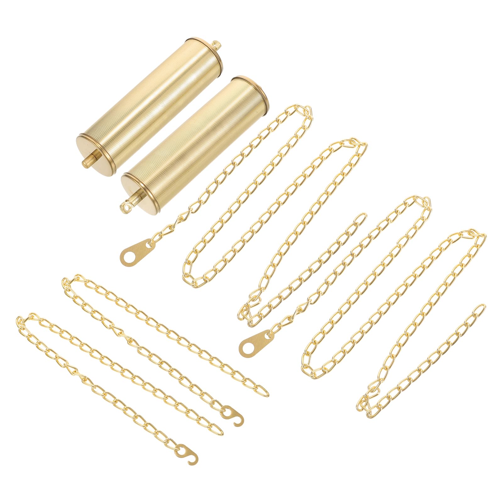 Housoutil Golden Metal Cuckoo Clock Weight Set for DIY Enthusiasts
| Housoutil Cuckoo Clock Weight Kit with Chain for W