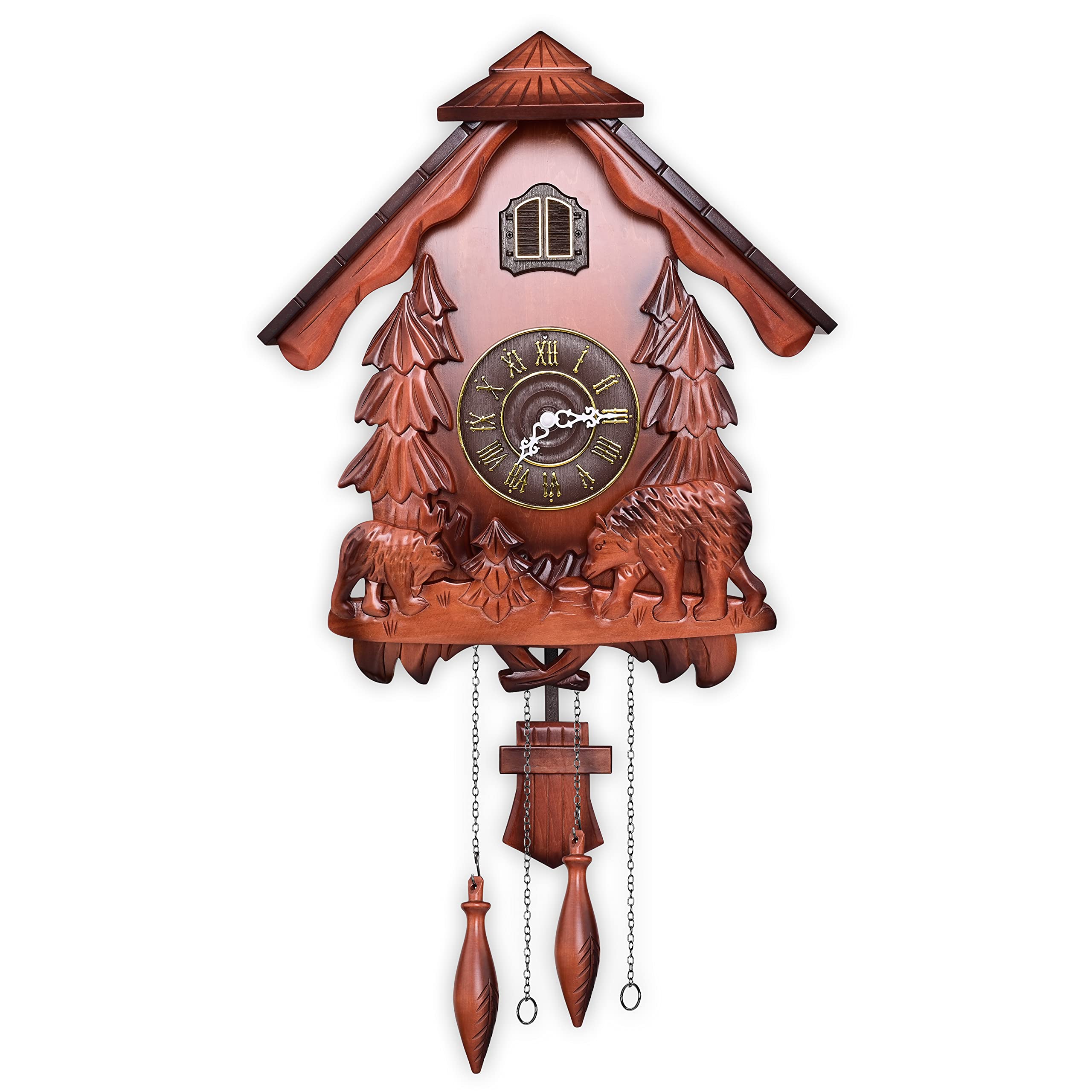 Vintage Wood Cuckoo Clock by Kendal for Living Room Decor
| Handcrafted Kendal Vintage Cuckoo Clock MX317 for Home Deco